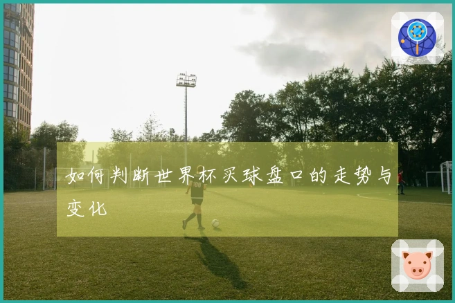 如何判断世界杯买球盘口的走势与变化